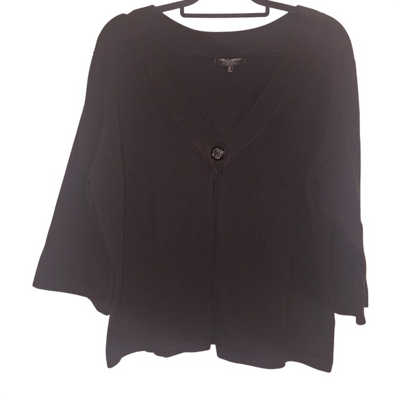 Cable & Gauge Sweaters - Cable & Gauge Women's Size XL Grunge Goth Whimsygoth 3/4 Sleeve Sweater Cardigan